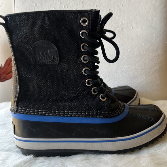 Sorel 1964 PREMIUM CVS Black Atmosphere Waterproof Winter Boots - Picture 15 of 15